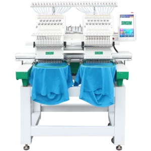จักรปักคอมพิวเตอร์ Sinsim (ซินซิม) / Cap Series / รุ่น C-1502 (2 หัว 15 สีเข็ม)