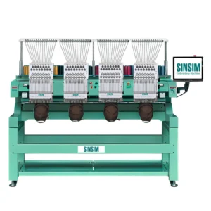 จักรปักคอมพิวเตอร์ Sinsim (ซินซิม) / Cap Series / รุ่น PEC-1204 (4 หัว 12 สีเข็ม)