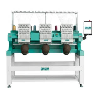 จักรปักคอมพิวเตอร์ Sinsim (ซินซิม) / Cap Series / รุ่น PEC-1503 (3 หัว 15 สีเข็ม)